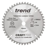 Trend CSB/CC18448T Craft Blade Cc 184mm X 48t X 16mm T £25.33